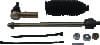 QuadBoss — QuadBoss 14-21 Honda SXS700 Pioneer 700 Steering Rack Tie Rod Assembly Kit - Left Inner & Outer