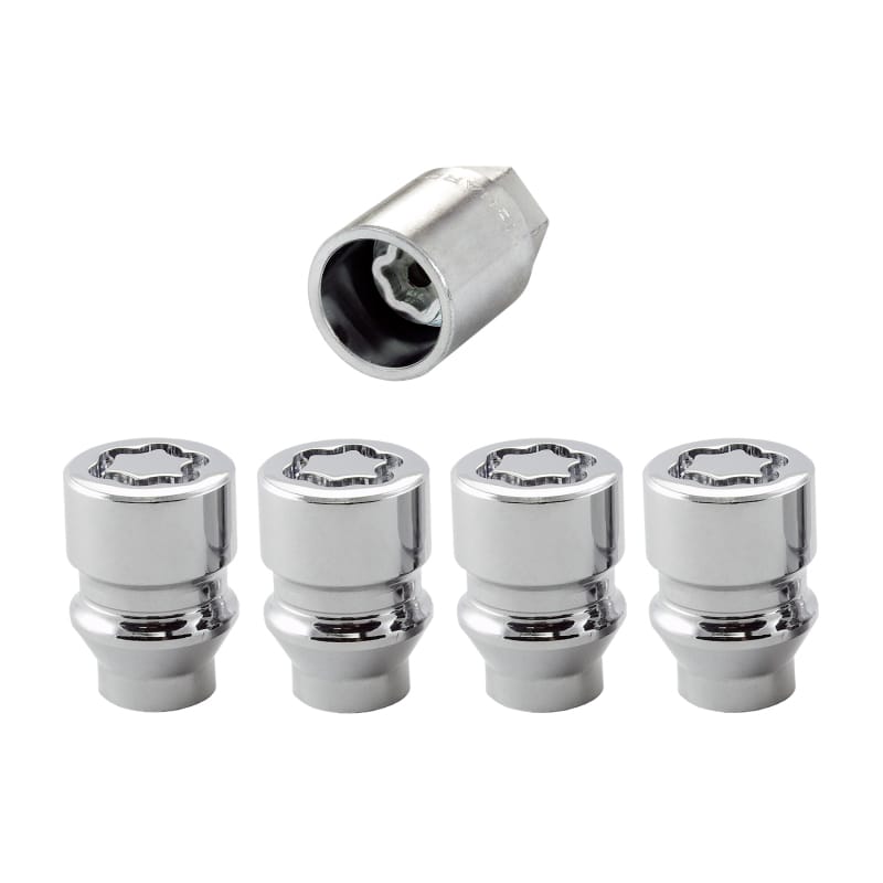 McGard — Cone Seat Exposed Style Wheel Locks-Chrome