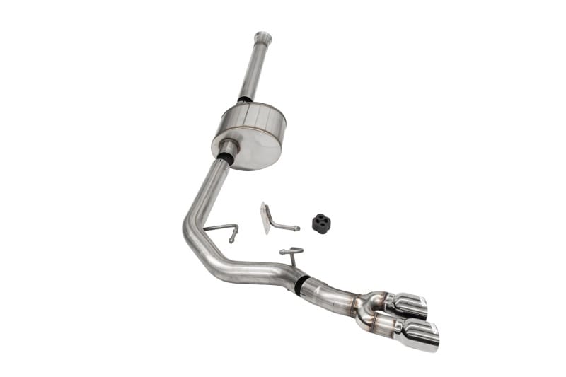 CORSA Performance — 3.0in. Front of Tire Exit Catback Exhaust System with Twin 3.5in. Pro Series® Ti
3.0in. Front of Tire Exit Catback Exhaust System with Twin 3.5in. Tips