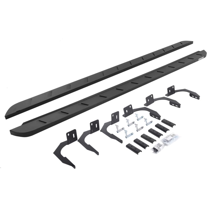 Go Rhino — RB10 Slim Line Running Boards with Mounting Brackets Kit