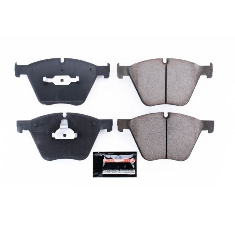 PowerStop — PowerStop - Z23 Daily Driver Carbon-Fiber Ceramic Brake Pads with Hardware Kit