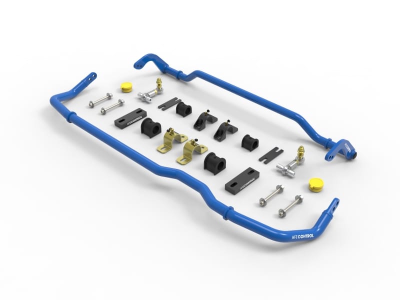 aFe — aFe CONTROL Front and Rear Sway Bar Set Blue