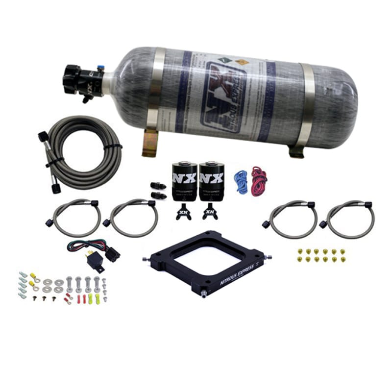 Nitrous Express — 4500 Assassin Plate, Pro Power (100-500HP), 12LB Bottle