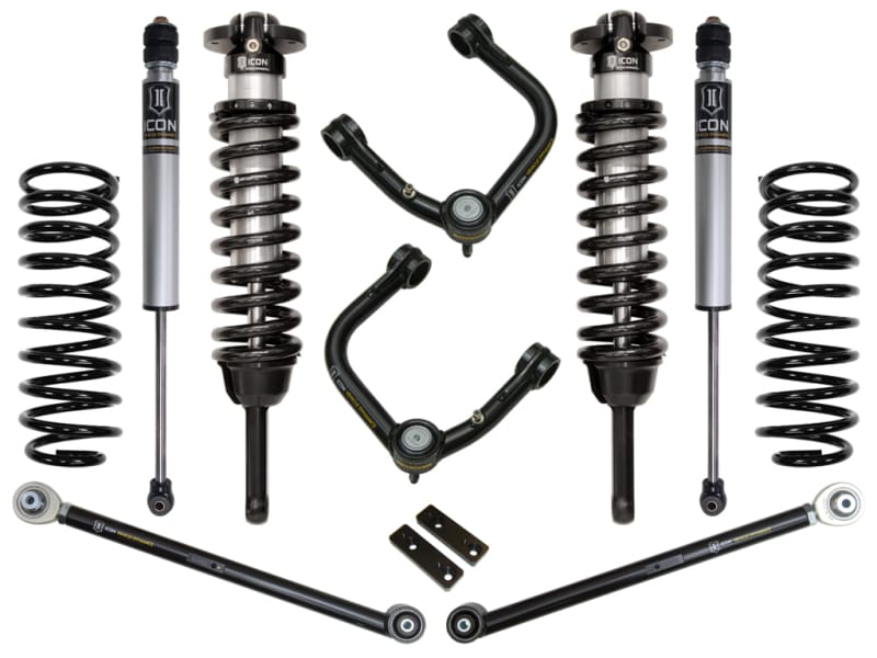 ICON — 03-09 4RUNNER/FJ 0-3.5" STAGE 3 SUSPENSION SYSTEM W TUBULAR UCA