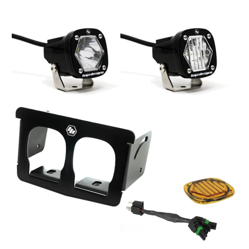 Baja Designs — Baja Designs Suzuki DRZ400/S/SM/DR650/SE/R/RE/S Dual S1 Headlight Kit