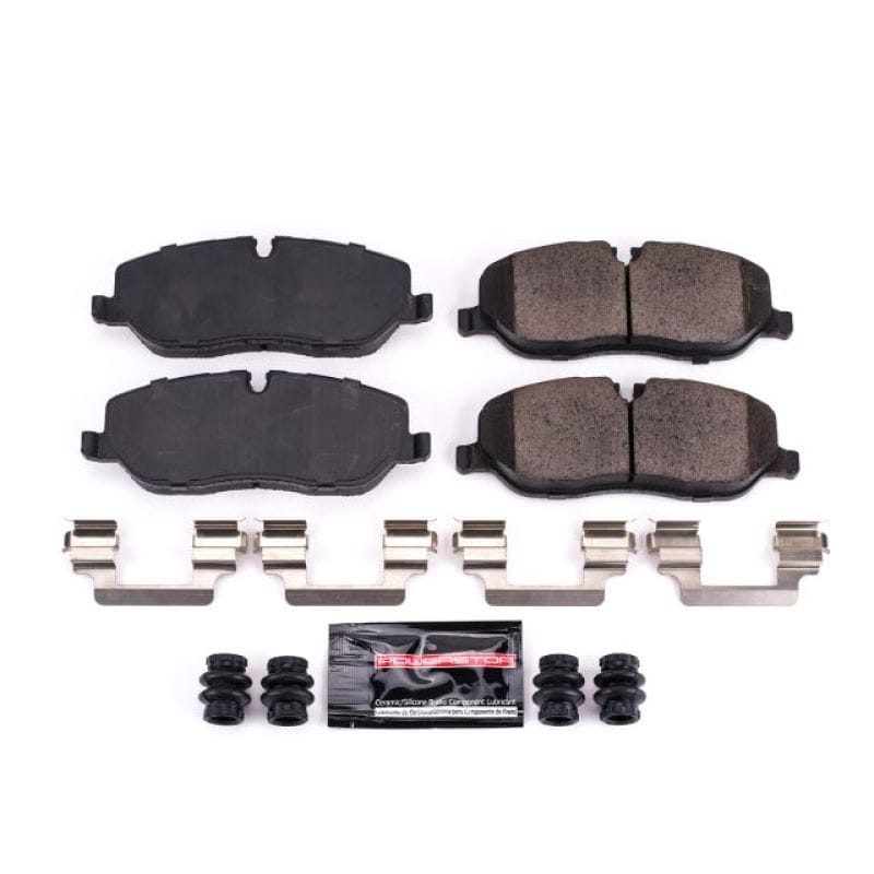 PowerStop — PowerStop - Z23 Daily Driver Carbon-Fiber Ceramic Brake Pads with Hardware Kit