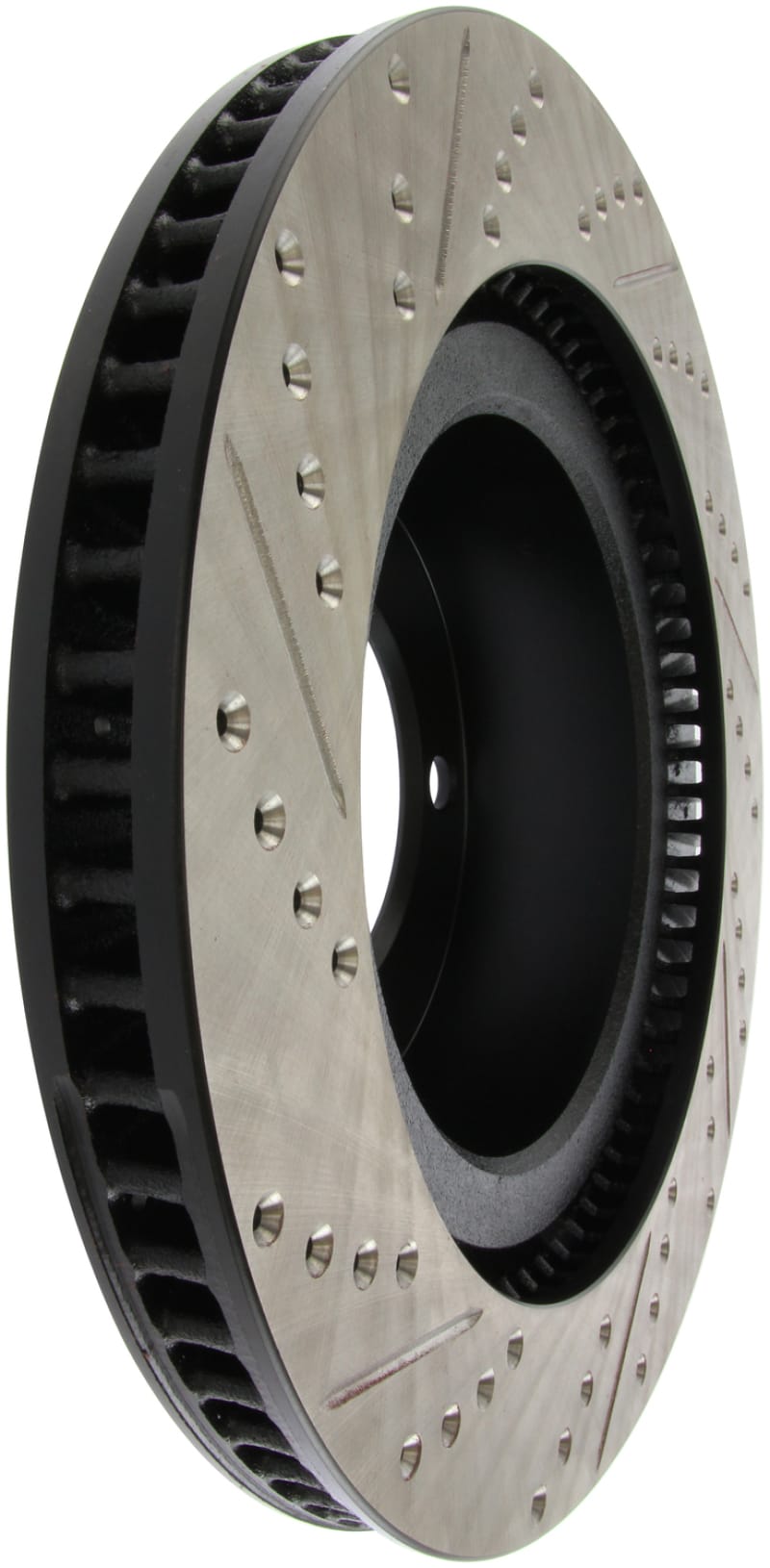 Stoptech — StopTech Sport Drilled & Slotted Brake Rotor; Front Left
StopTech Sport Drilled/Slotted Brake Rotor; Front Left