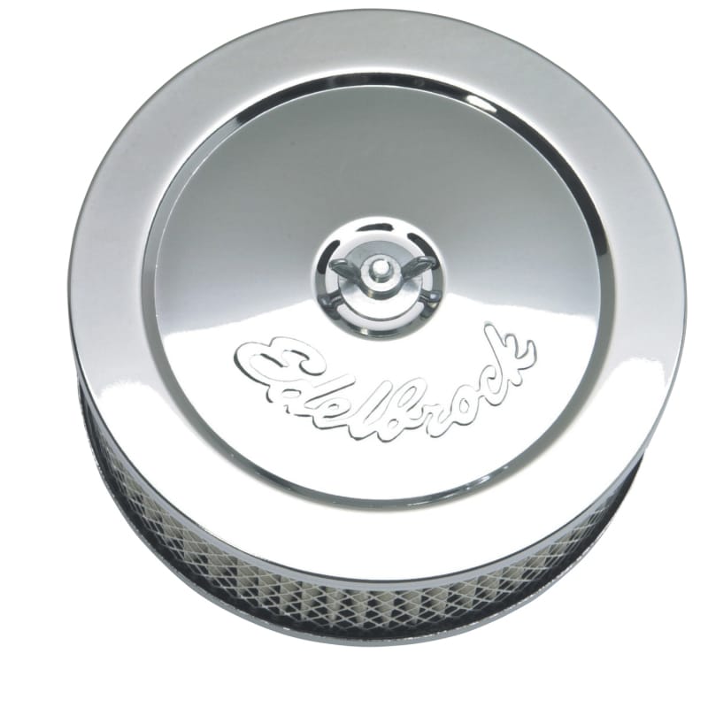 Edelbrock — Pro-Flo Chrome 6" Round Air Cleaner with 2" Paper Element
Pro-Flo Air Cleaner