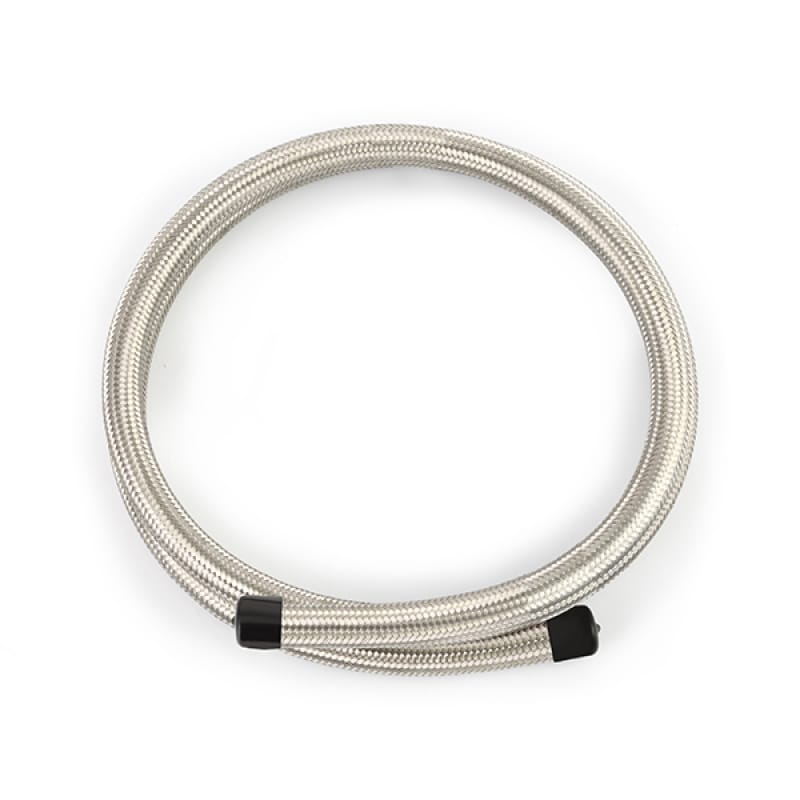 Mishimoto — -6AN Braided Line, Stainless Steel, 6 ft