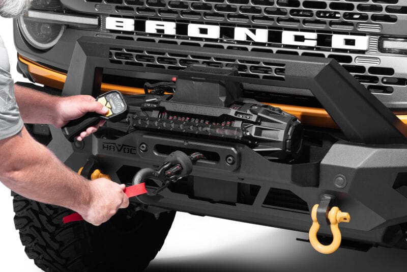 Go Rhino — RealTruck Universal Traction Recovery 13K Winch - Black
Recovery Winch