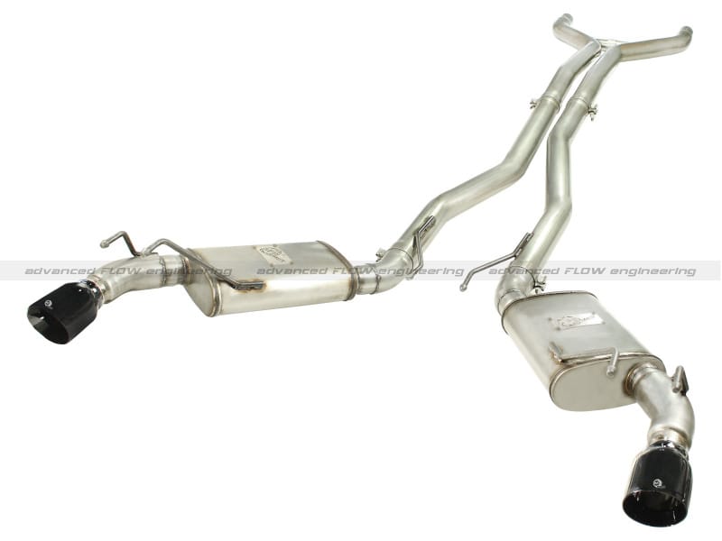 aFe — MACH Force-Xp 3 IN 409 Stainless Steel Cat-Back Exhaust System w/Black Tip
EXH Cat-Back; Chevrolet Camaro 10-13 V8-6.2L (blk)