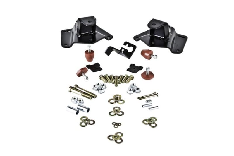 Belltech — HANGER KIT | 2 INCH DROP (FRONT HANGER) - 6635
2" Drop Leaf Spring Hanger Kit (Front Hanger)