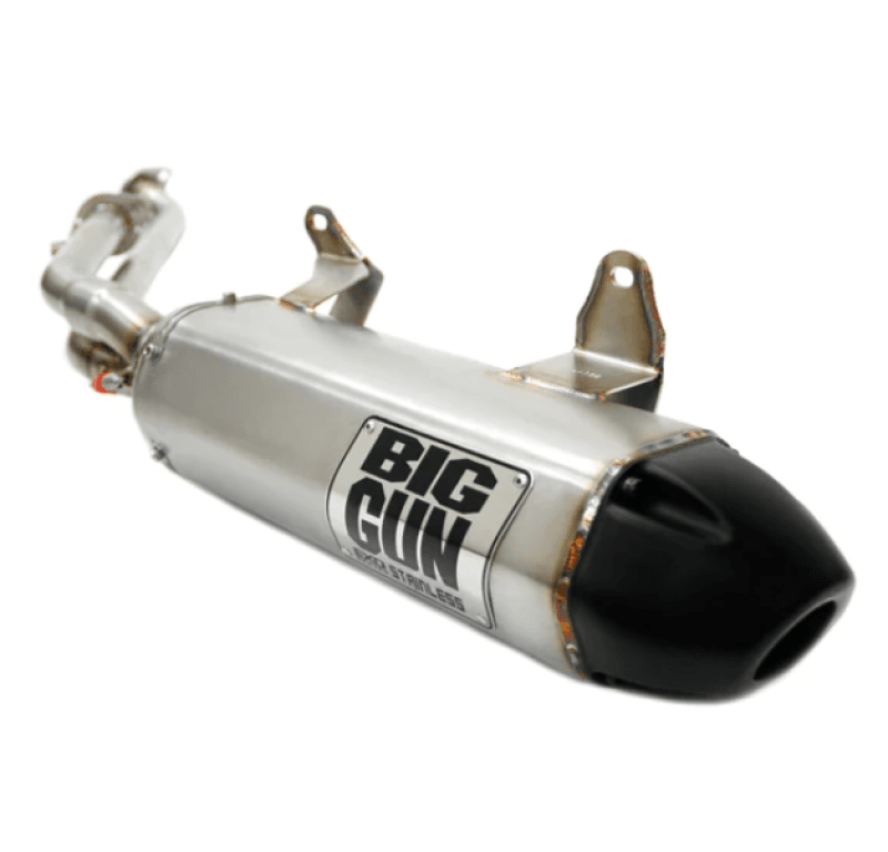 Big Gun — Big Gun 15-23 Kawasaki Brute Force 750 IRS EXO Stainless Full System Exhaust
