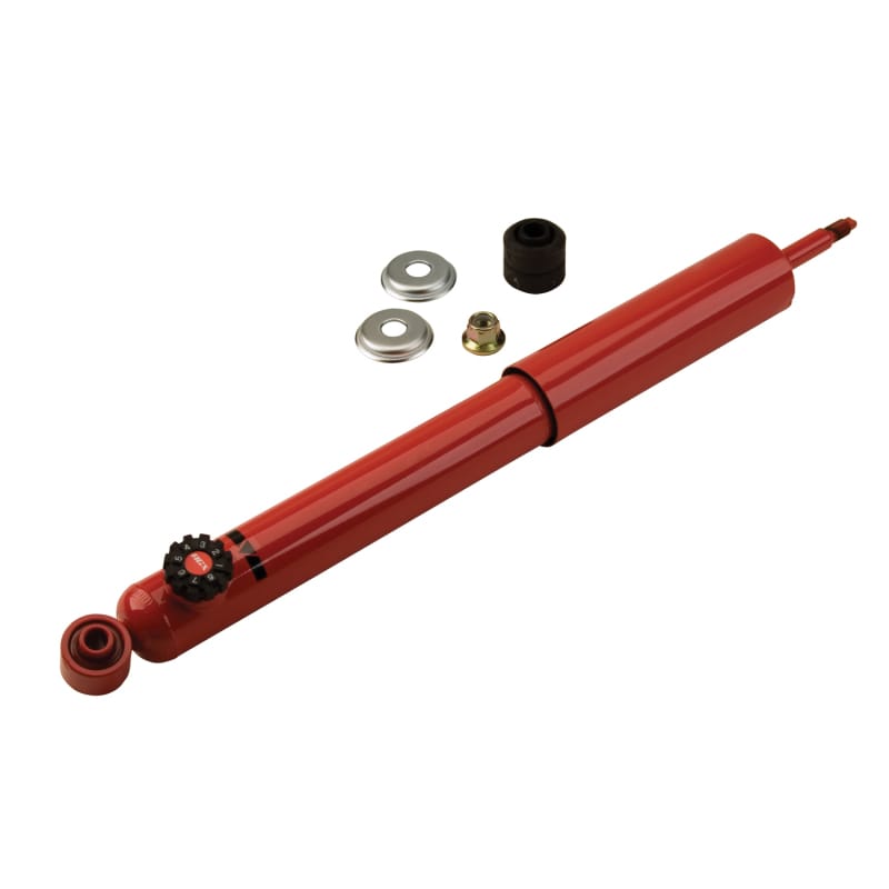 KYB — KYB AGX manually-adjustable shocks and struts allow you to design your own ride control performance without special tools, quickly and as often as you want. Enthusiasts can increase individual corner damping rates up to 125% more than the vehicles OEM design.  For ease of access, depending on vehicle application, the KYB AGX either has an eight position knob or a four position screwdriver slot. However, both offer the same overall capability. One simple adjustment increases both rebound and comp
Damping Rate Adjustable Shock