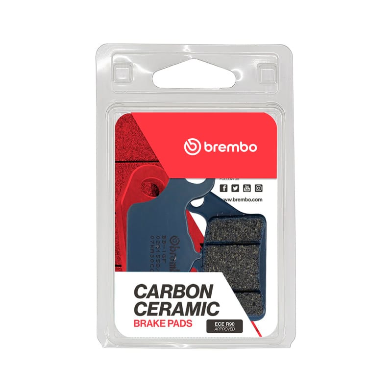 Brembo OE Powersports — Brembo OE 17-22 Kawasaki Z Pro 125cc Carbon Ceramic Brake Pad - Front