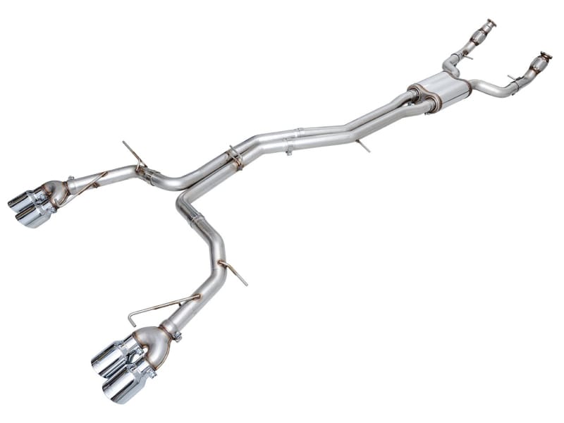 AWE Tuning — AWE Track Edition for Audi C8 S6/S7 - Chrome Tips