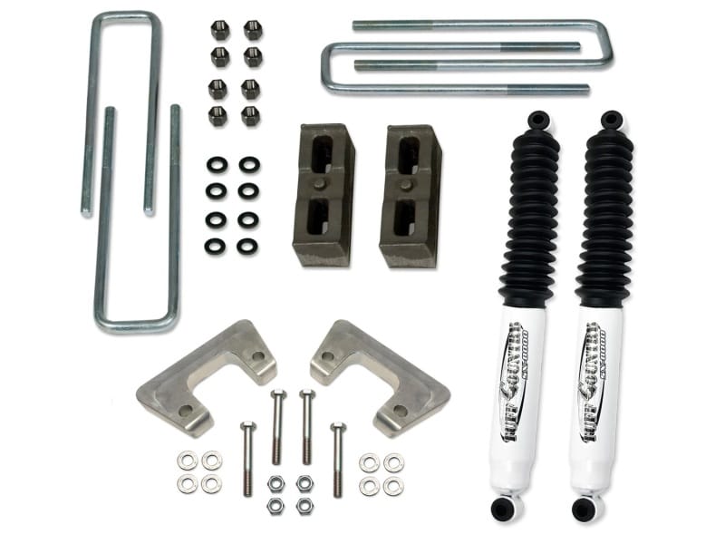 Tuff Country — 2007-2018 Chevy Silverado 1500 4x4-2in. Lift Kit EZ-Install (w/Rear lift blocks)