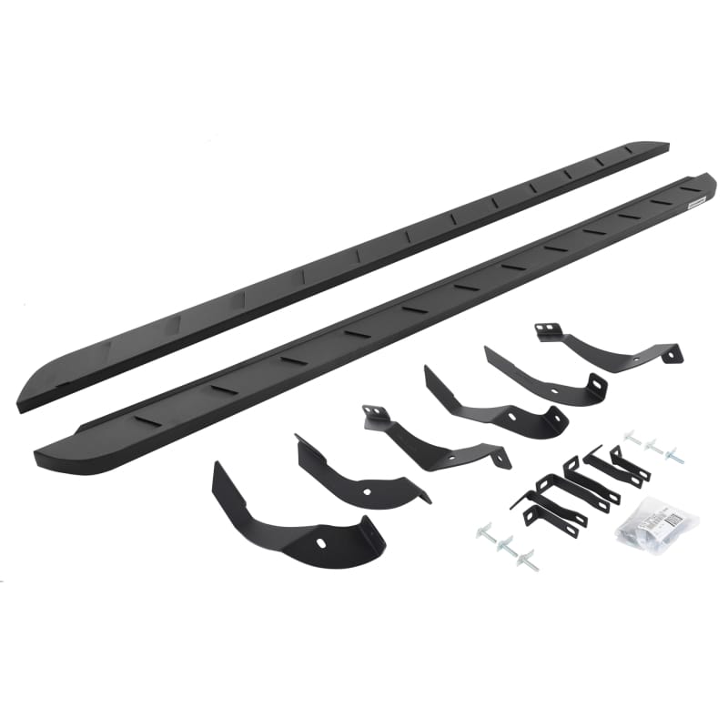 Go Rhino — RB10 Slim Line Running Boards with Mounting Brackets Kit