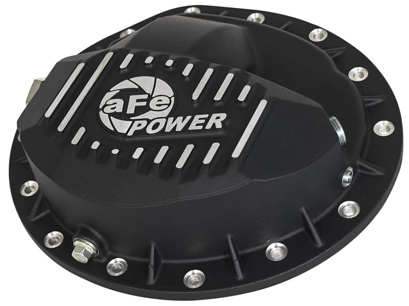 aFe — Pro Series Rear Differential Cover Black w/ Machined Fins