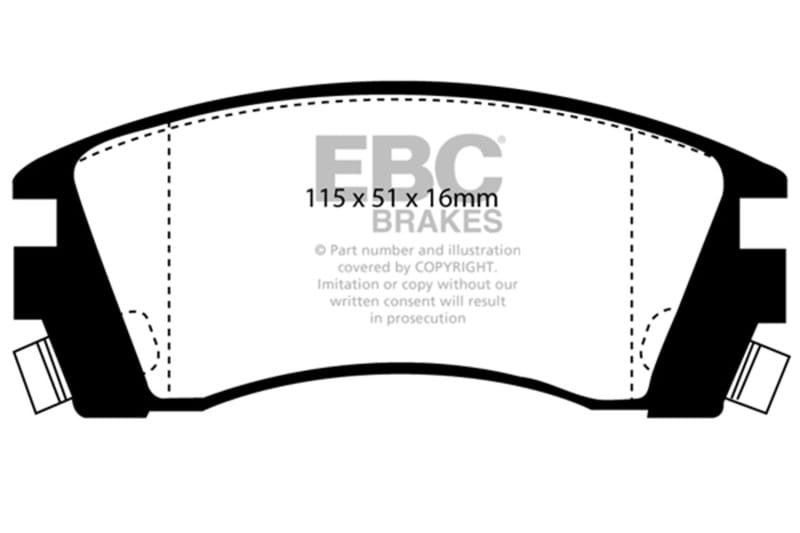 EBC — Ultimax OEM Replacement Brake Pads