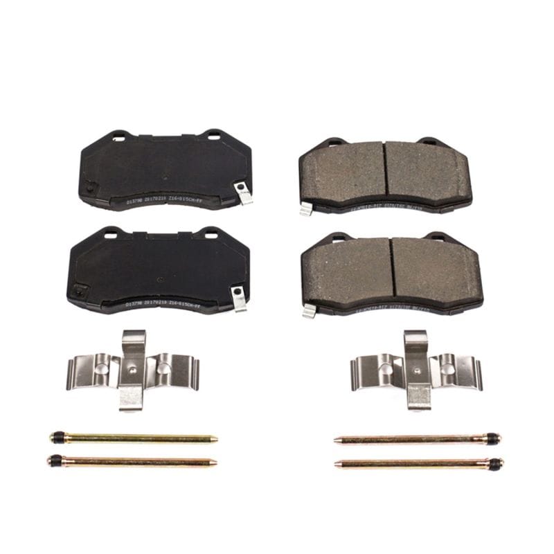 PowerStop — PowerStop - Z17 Low-Dust Ceramic Brake Pads with Hardware