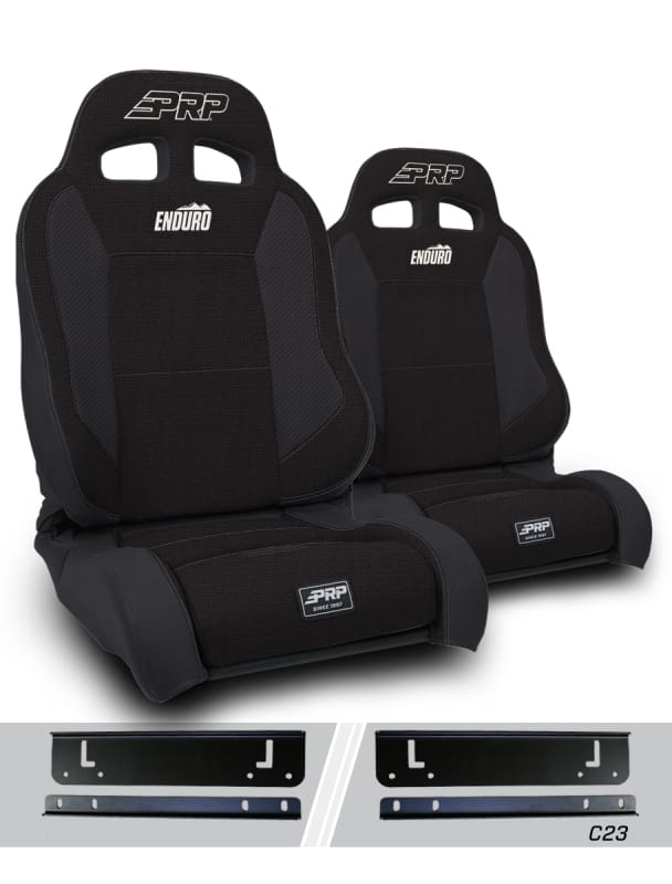 PRP Seats — Enduro Elite Suspension Seat - Trek Edition, Kit for 97-02 Jeep Wrangler TJ (Pai