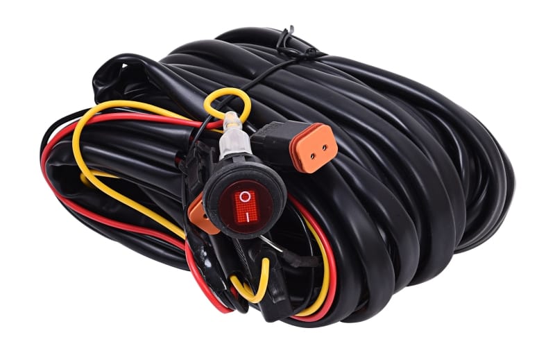 KC HiLiTES — Wiring Harness; Backup for 2 Lights (110w max)
KC Wire Harness Backup 2-Light DT Connector