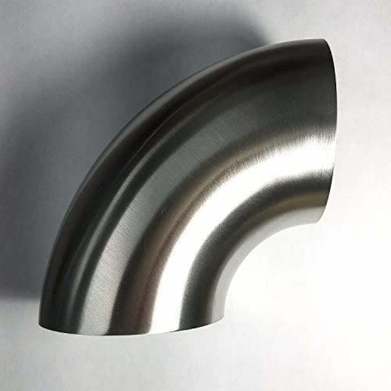 Stainless Bros — Stainless Bros 2.0in Diameter 1D / 1-3/8in CLR 90 Degree Bend No Leg Mandrel Bend