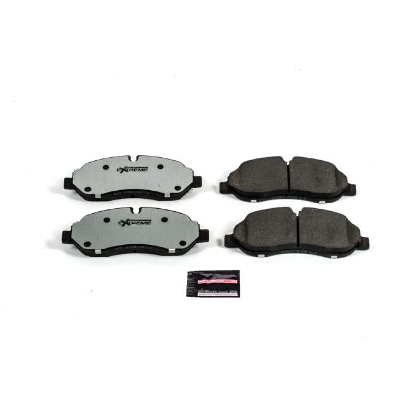 PowerStop — PowerStop - Z36 Truck and SUV Carbon-Fiber Ceramic Brake Pads with Hardware Kit