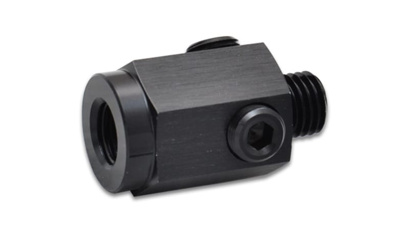 Vibrant — Female to Male Metric Union Extender with 3 x 1/8" NPT Ports
14mm x 1.5 Metric Extender Fitting with 1/8" NPT Port
Metric Union Extender Fitting