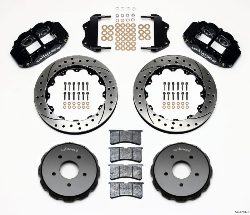 Wilwood — KIT,FRONT,GTO,2004-2006,13.00 ROTOR PERFORMANCE DRILLED,W/LINES