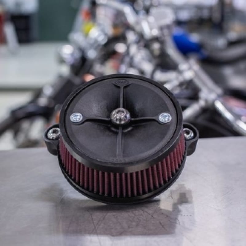 S&S Cycle — S&S Cycle 2017+ M8 Models Stealth Air Cleaner Kit w/o Cover