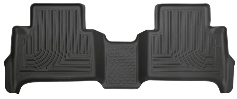 Husky Liners — Husky Liners 15 Chevrolet Colorado Crew Cab WeatherBeater Black 2nd Seat Floor Liners