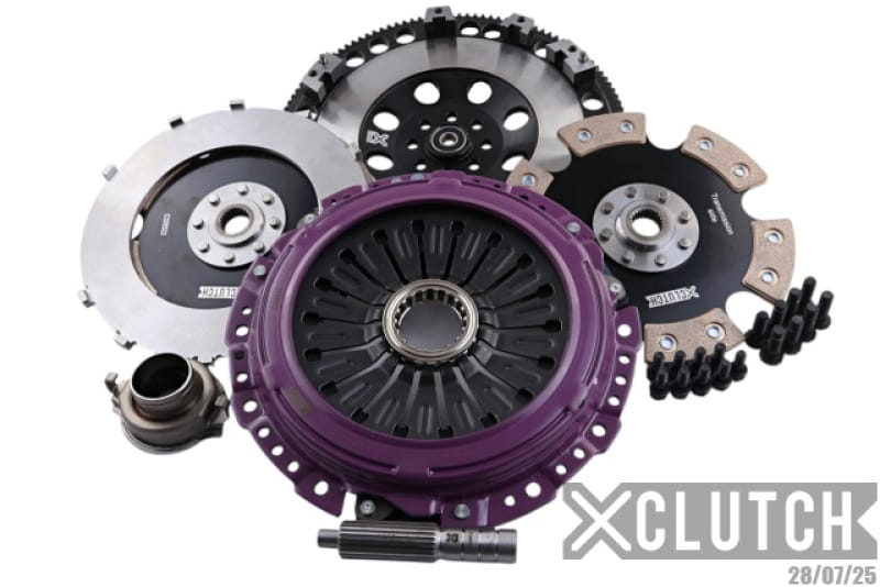 XCLUTCH — Clutch Kit Inc Flywheel; 9" Twin Solid Ceramic Clutch Discs