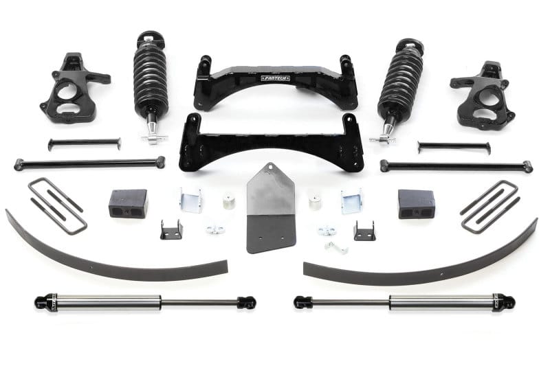 Fabtech — 6" PERF SYS W/DLSS 4.0C/Os & RR DLSS 07-13 GM C1500 P/U W/O AUTORIDE 2WD
Performance Lift System w/Shocks