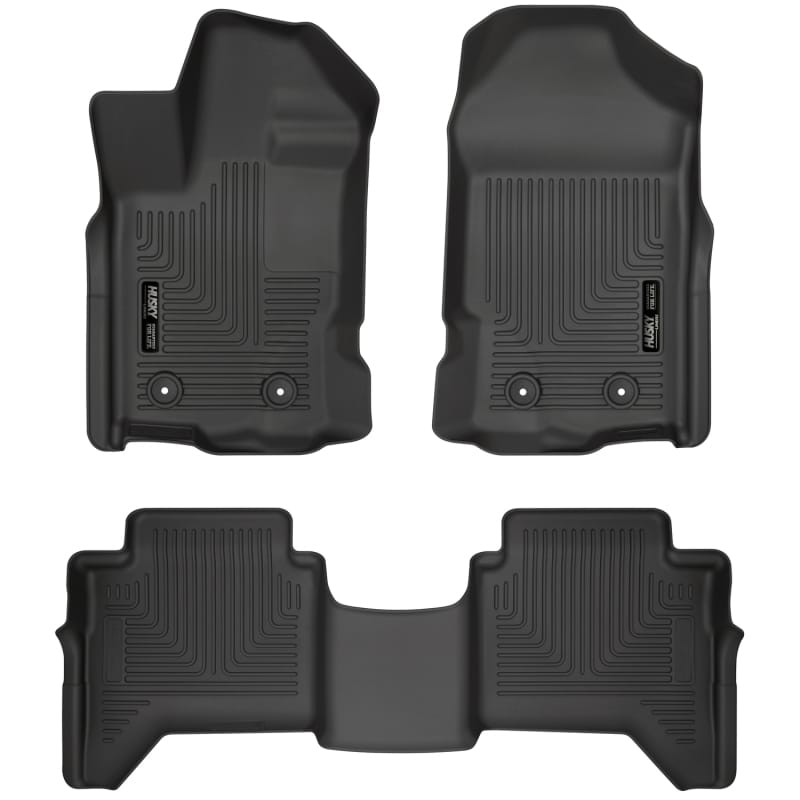 Husky Liners — Weatherbeater - Front & 2nd Seat Floor Liners
WEATHERBEATER FLOOR LINERS
