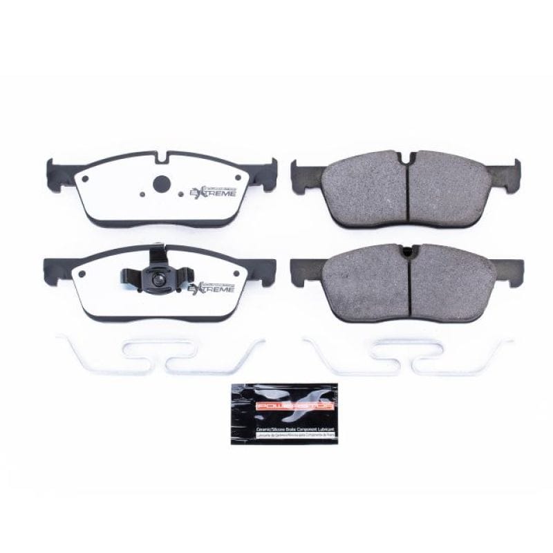 PowerStop — PowerStop - Z36 Truck and SUV Carbon-Fiber Ceramic Brake Pads with Hardware Kit