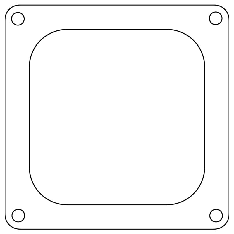 Cometic Gasket — Cometic Holley 4500 Dominator .047in Fiber Carburetor Gasket - 4.775in x 4.775in - Open Plenum
Carburetor Gasket