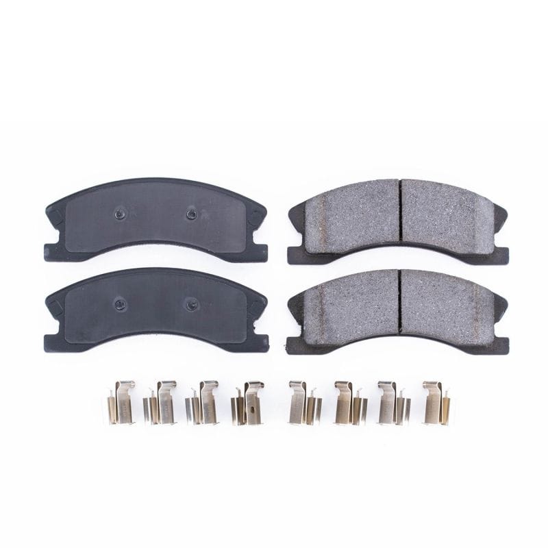 PowerStop — PowerStop - Z17 Low-Dust Ceramic Brake Pads with Hardware