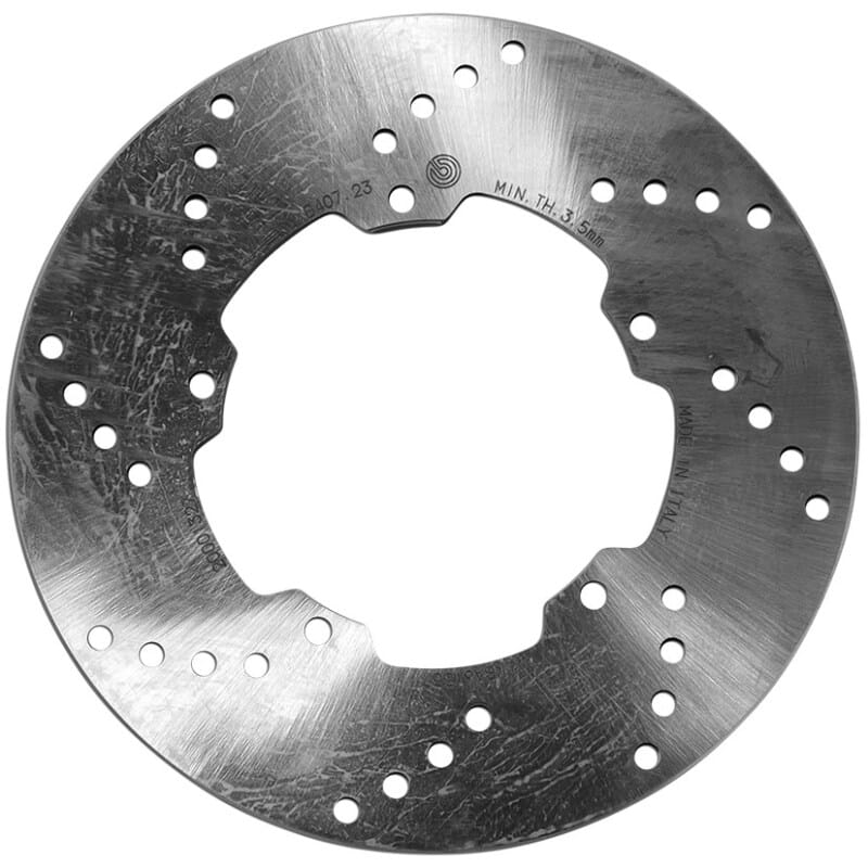Brembo OE Powersports — Brembo OE 91-96 Piaggio Vespa Quartz 50CC/94-97 Skipper 150CC 200x4mm Brake Disc - Front Fixed