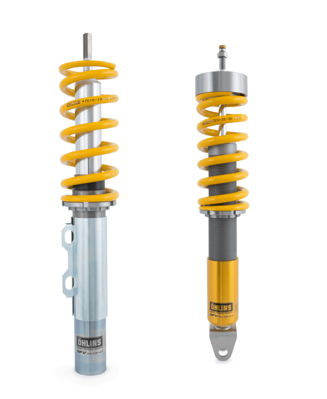 Ohlins — Road & Track Coilover Suspension System featuring Dual Flow Valve Technology