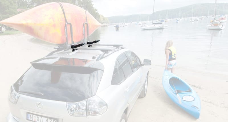 Rhino-Rack — Folding J Style Kayak vehiclerier; Extension Arm; Universal Mount;