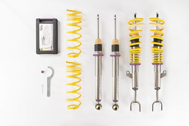 KW — Height Adjustable Coilovers with Independent Compression and Rebound Technology
KW COILOVER KIT V3 - 352200BU