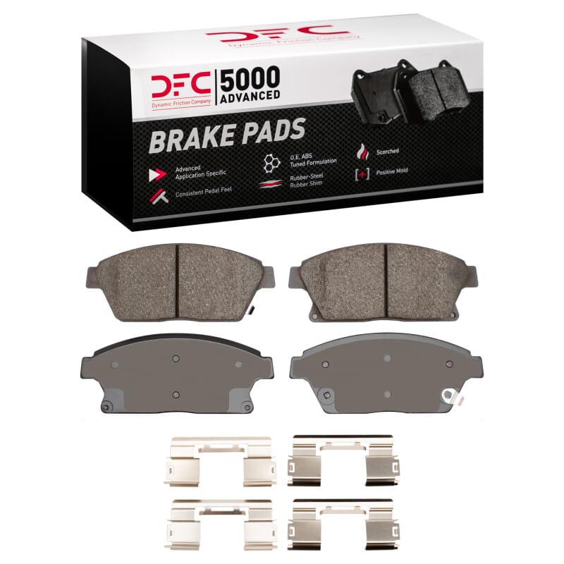 DFC — DFC 5000 Advanced Pads - Ceramic and Hardware Kit