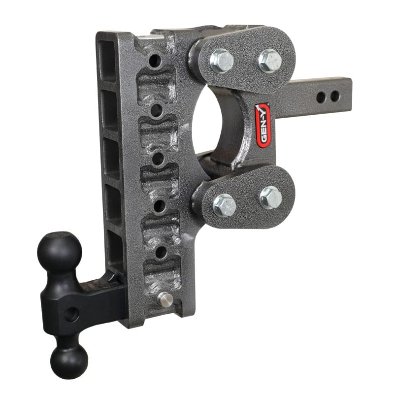 GEN-Y Hitch — Gen-Y The Boss Torsion-Flex 2in Shank 10in Drop 1.7K TW 16K Hitch w/GH-051 Dual-Ball
Drop Hitch