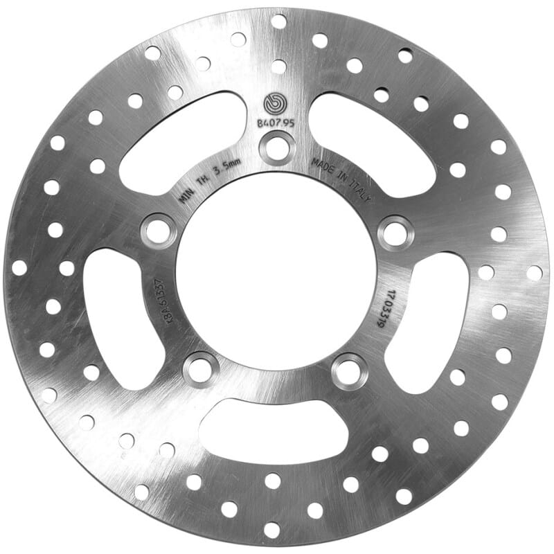 Brembo OE Powersports — Brembo OE 15-16 Kymco Yager GT 125CC/08-20 Kymco i New Dink 200CC 240x4mm Brake Disc - Front Fixed