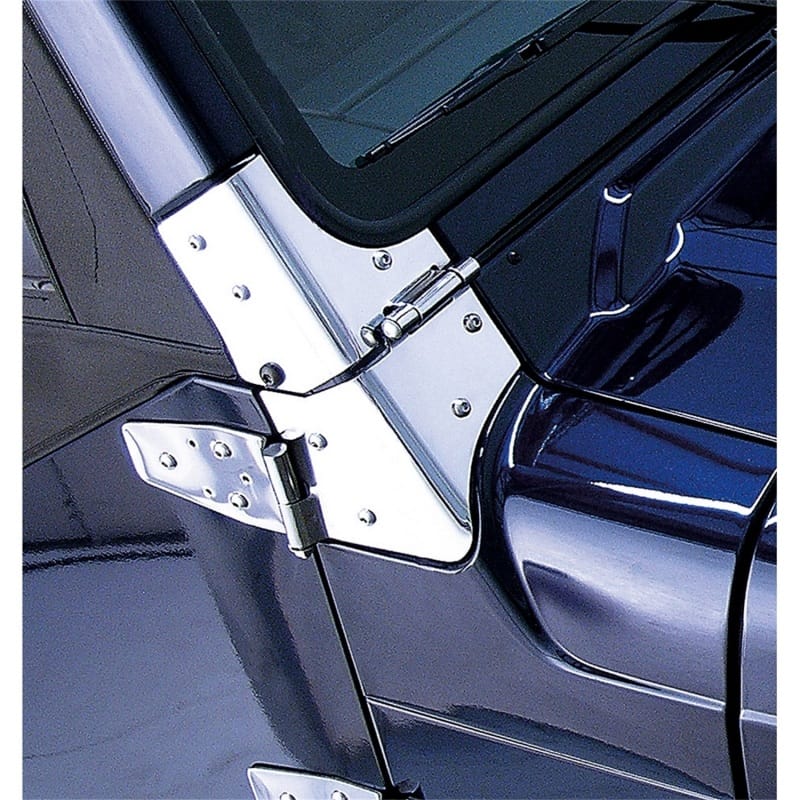 Rugged Ridge — HINGES; HANDLES; CATCHES-OMIX
Windshield Hinge