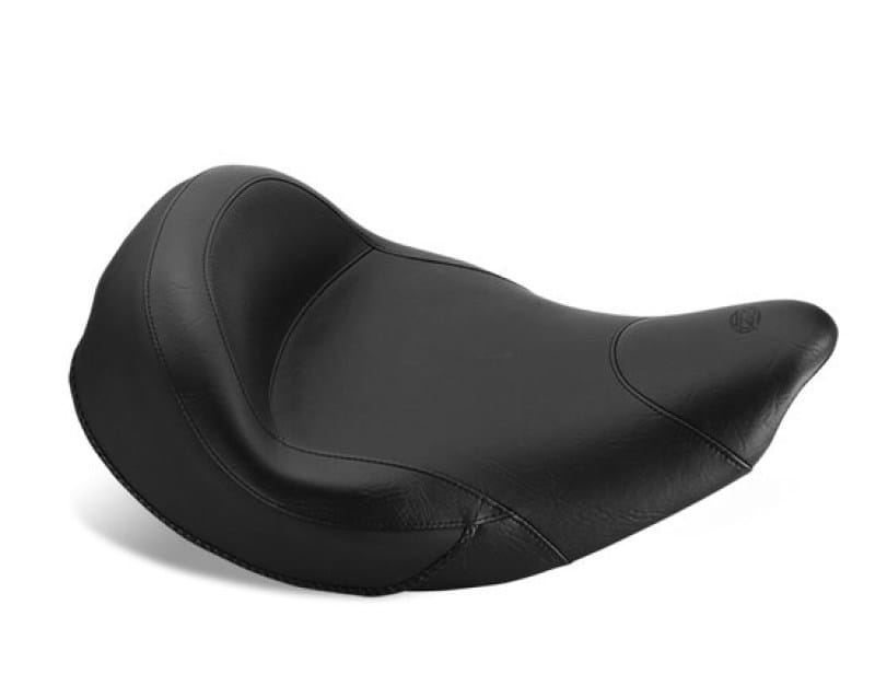 Mustang Motorcycle — Mustang 14-21 Indian Chieftain, Chief, Dark Horse, Vintage Standard Touring Solo Seat - Black