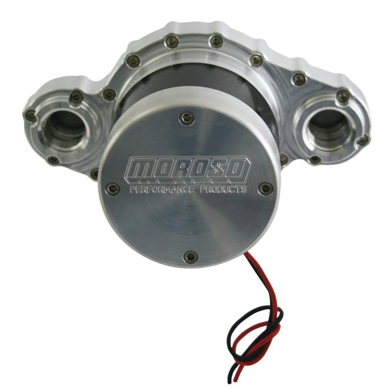 Moroso — Moroso Remote Mount Electric Water Pump - Billet Aluminum