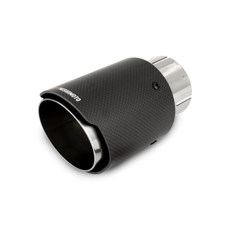 Mishimoto — Exhaust Tip, Carbon Fiber, 3in